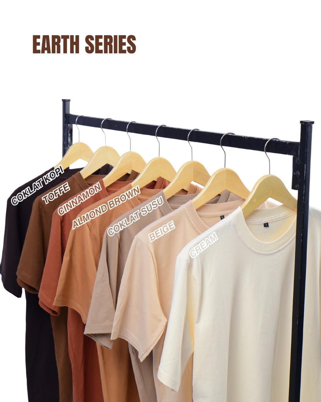 Earth Series - Kaos Polos Combed 24S