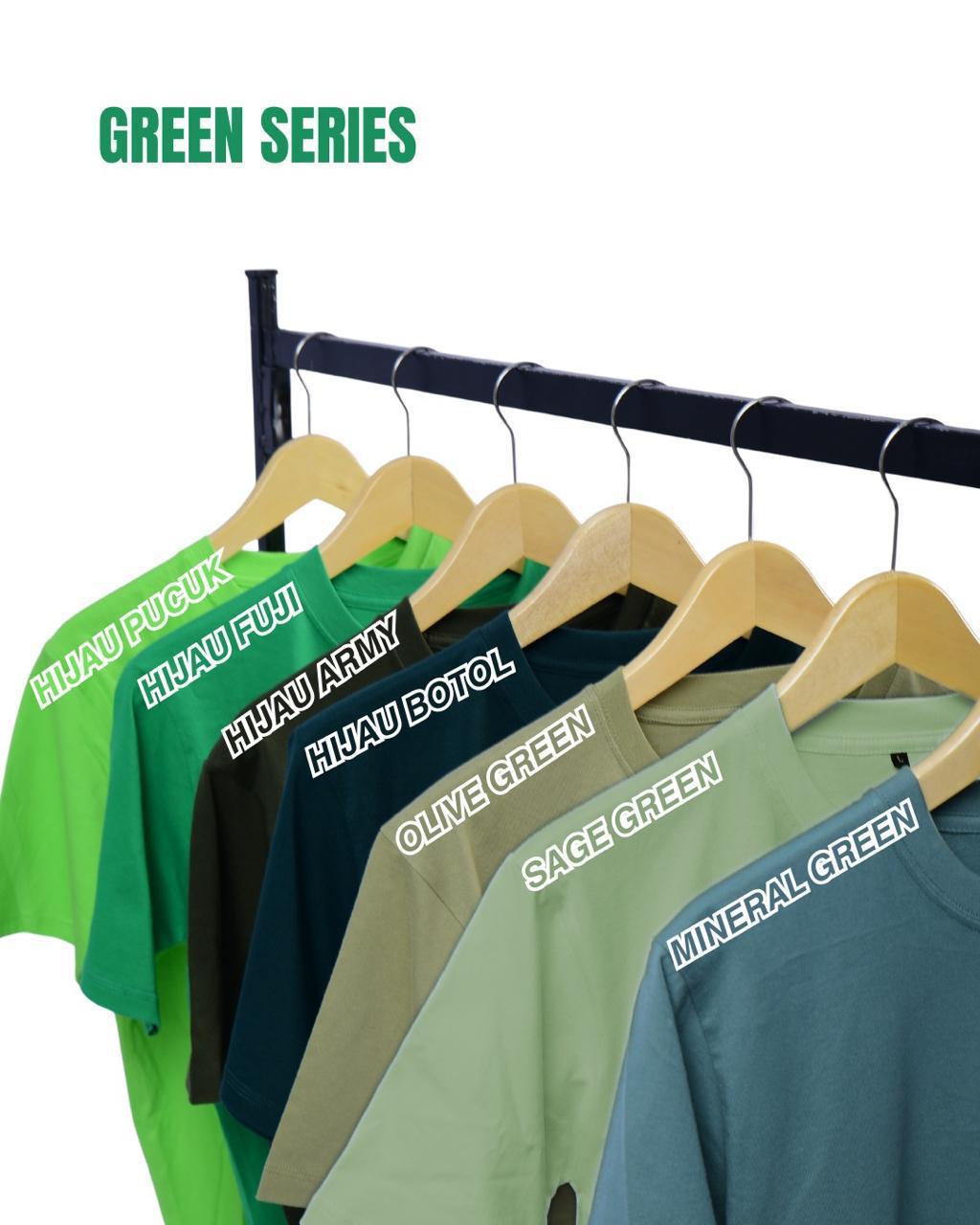 Green Series - Kaos Polos Combed 24S