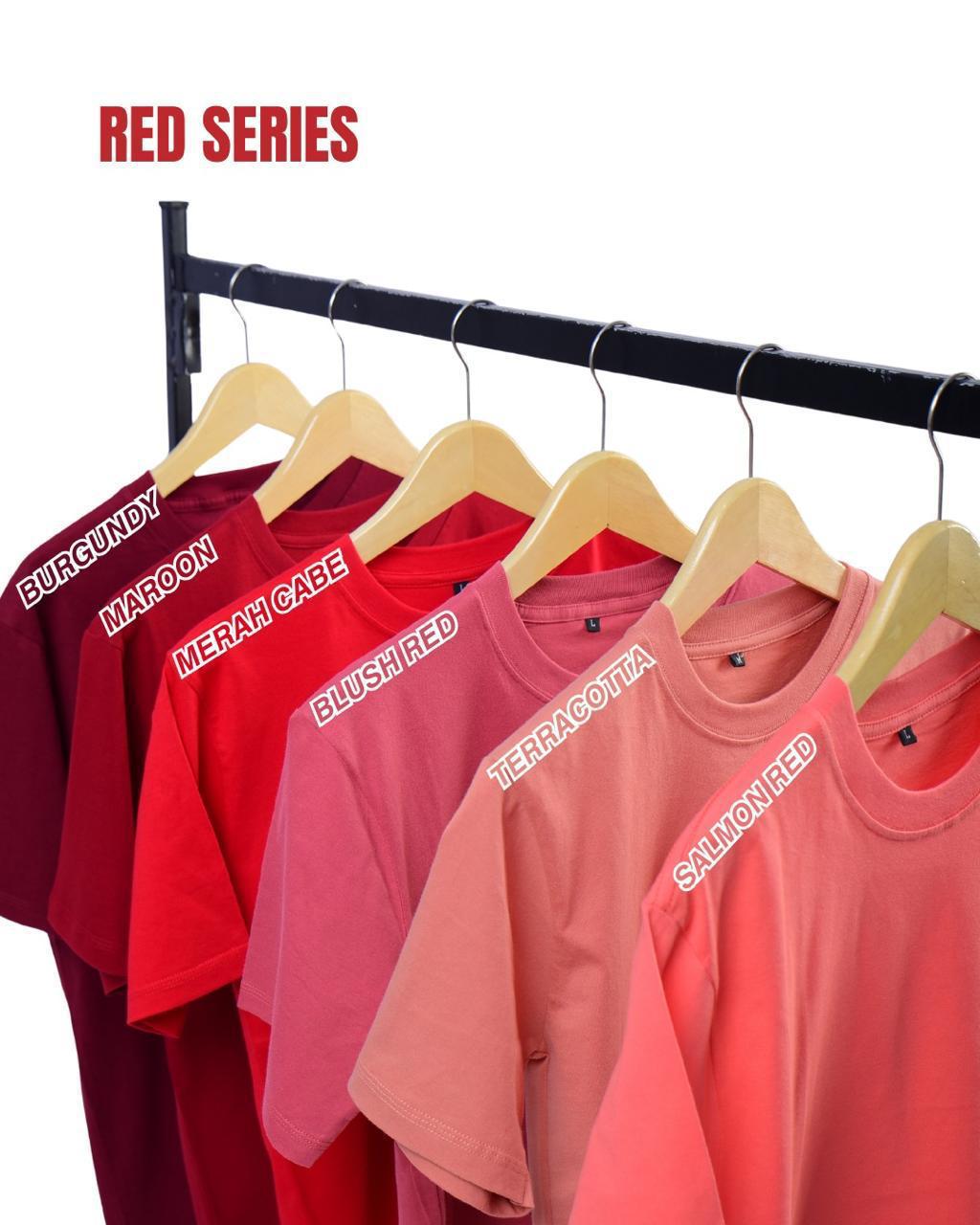 Red  Series - Kaos Polos Combed 24S
