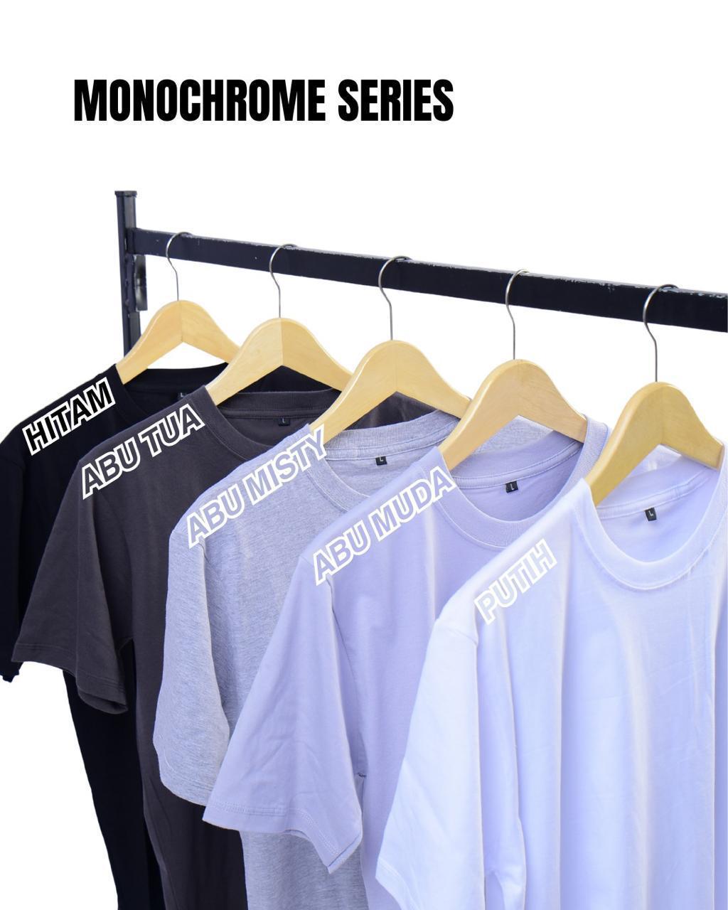 Monochrome Series - Kaos Polos Combed 24S 