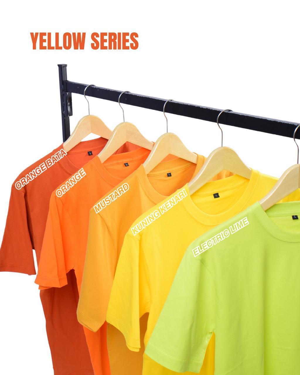 Yellow Series - Kaos Polos Combed 24S